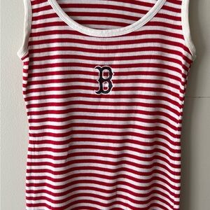 Boston Red Sox Ribbed Tank Top